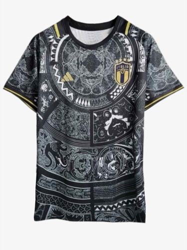Italy 24/25 Special Black Soccer Jersey