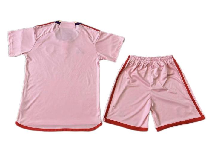 Kids-Orlando City 24/25 Away Pink Soccer Jersey