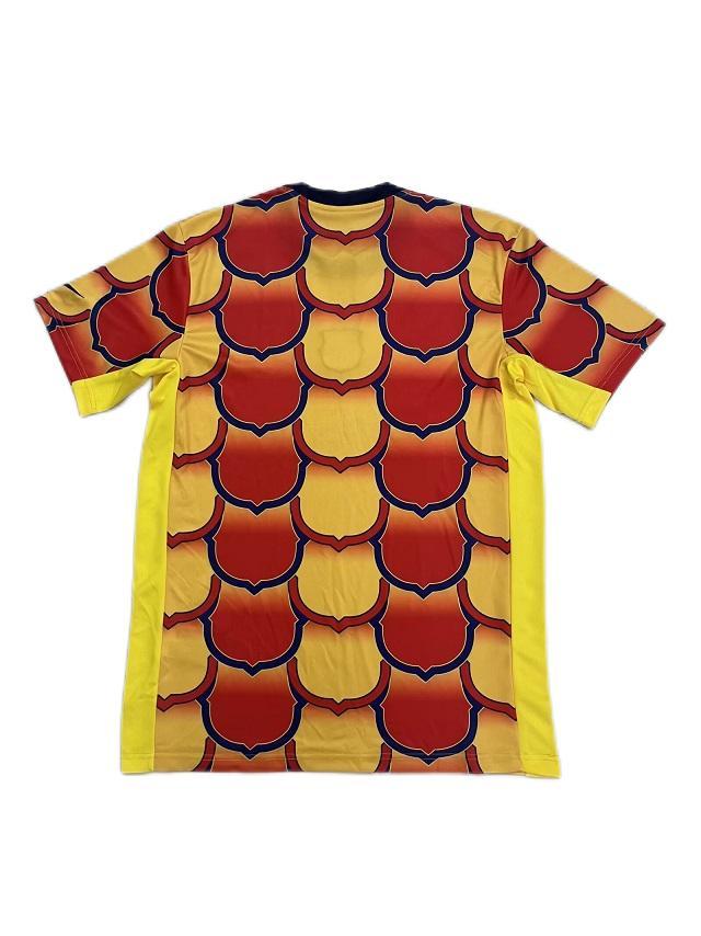 Barcelona 24/25 Special Yellow/Red Soccer Jersey