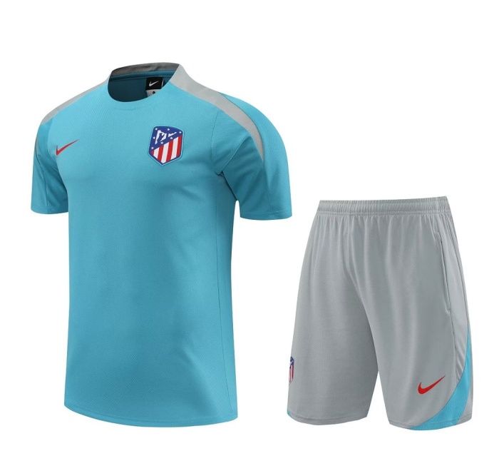 Atletico Madrid 24/25 Lake Blue Training Kit Jerseys