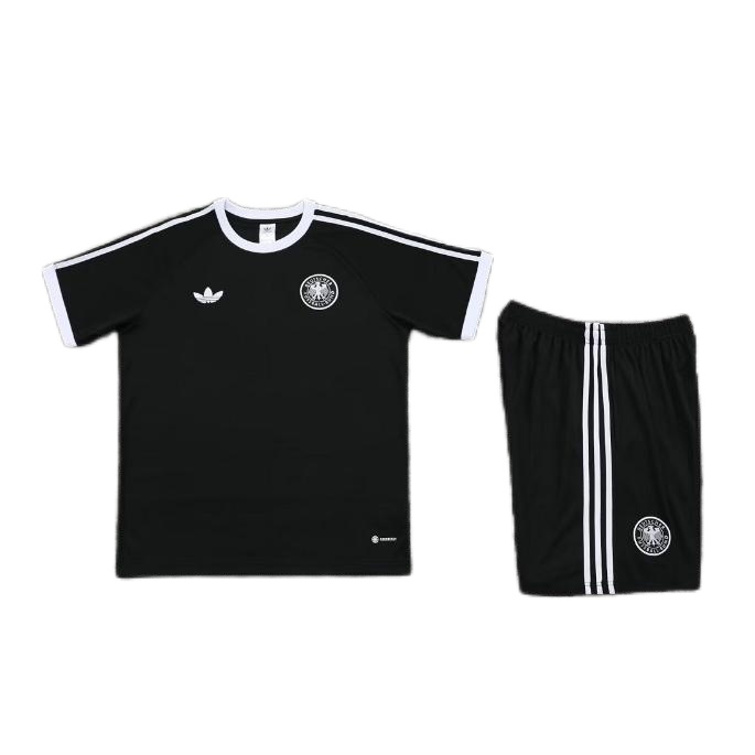 Germany 24/25 Black Training Kit Jerseys