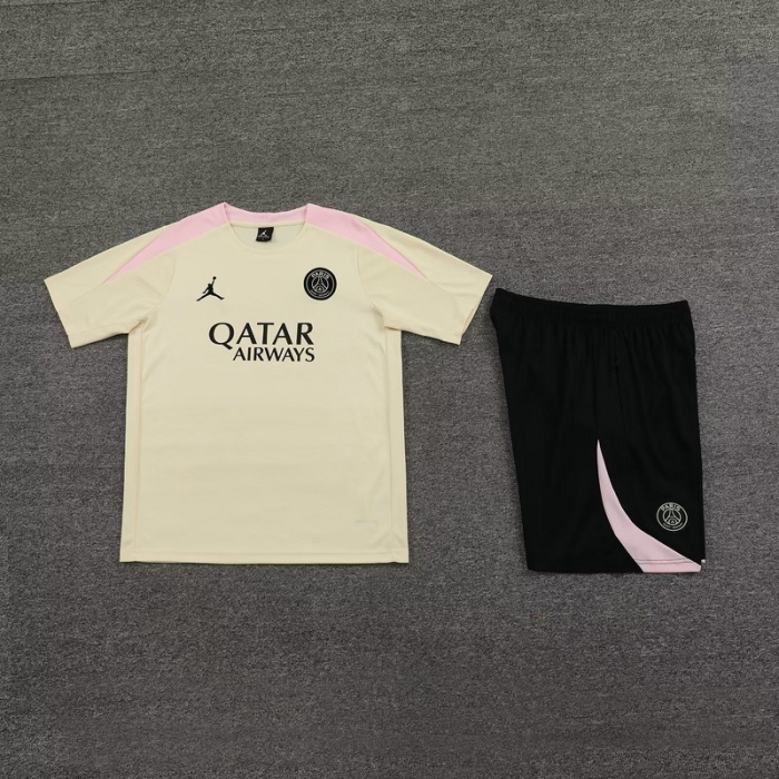 PSG 24/25 Light Beige Training Kit Jerseys