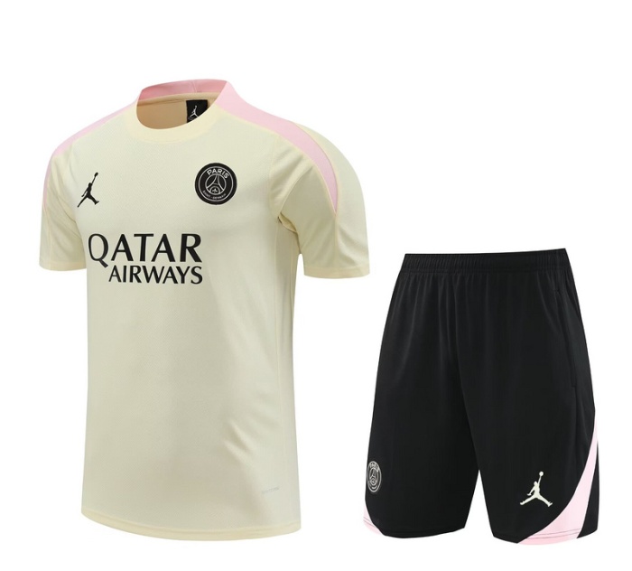 PSG 24/25 Light Beige Training Kit Jerseys