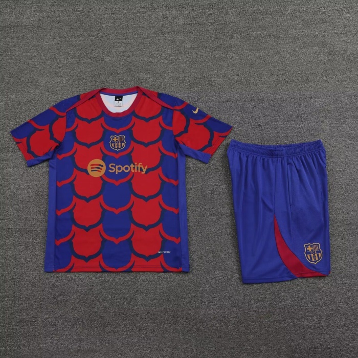 Barcelona 24/25 Red/Blue Training Kit Jerseys