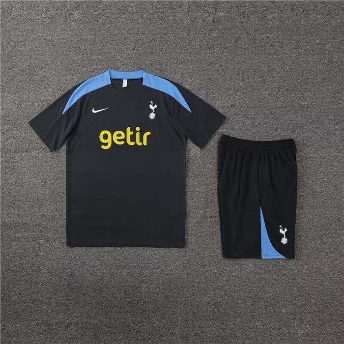 Tottenham 24/25 Black/Blue Training Kit Jerseys