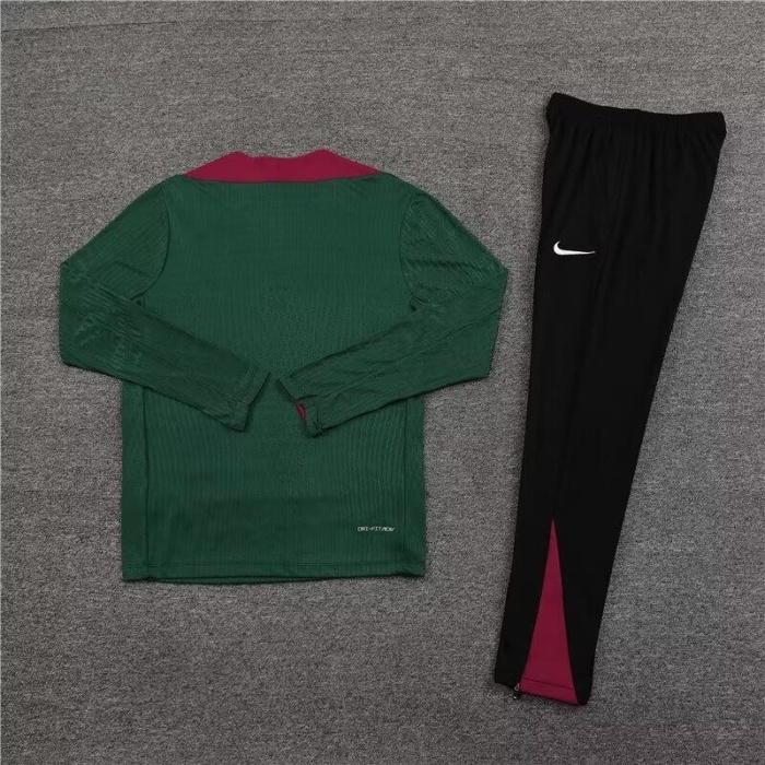 Paris St Germain 24/25 Tracksuit - Green/Red