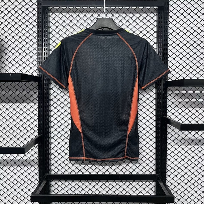 Mexico 2024 GK Black Soccer Jersey(Player)
