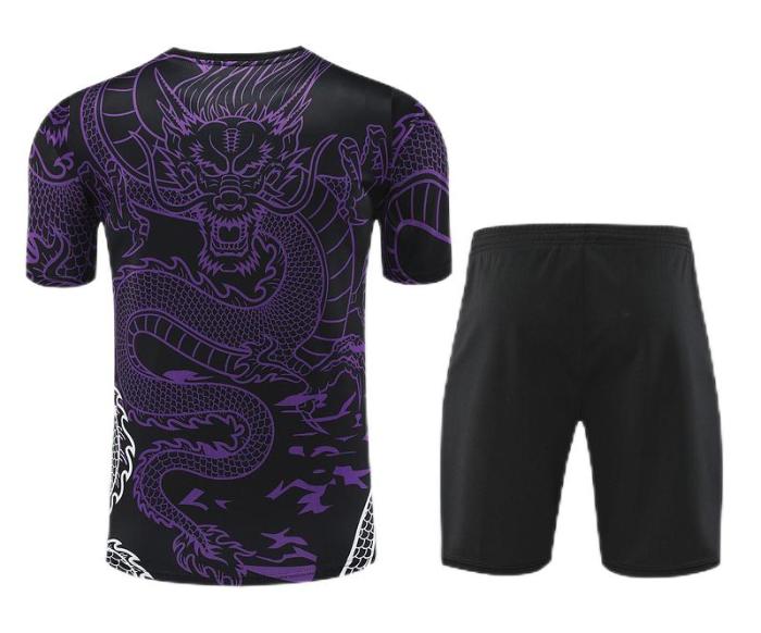 Real Madrid 24/25 Black/Purple Dragon Training Kit