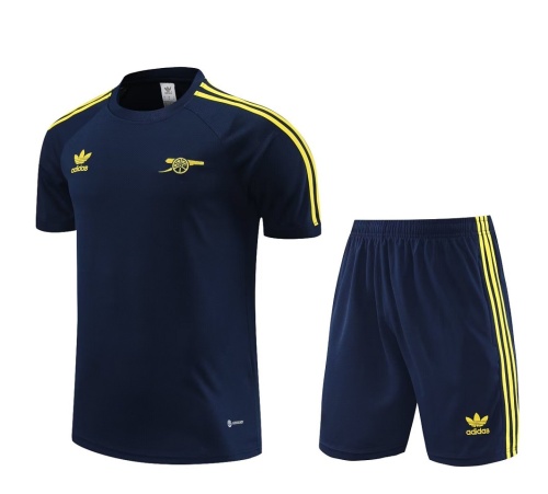 Arsenal 24/25 Dark Blue/Yellow Training Kit Jerseys