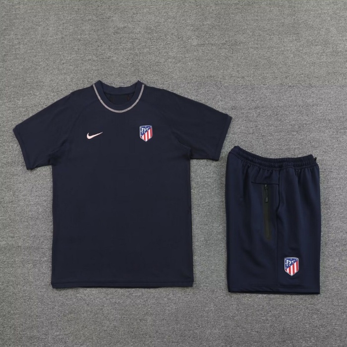 Atletico Madrid 24/25 Navy Blue Training Kit Jerseys