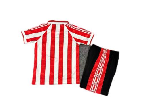 Kids-Athletic Bilbao 95/97 Home Soccer Jersey