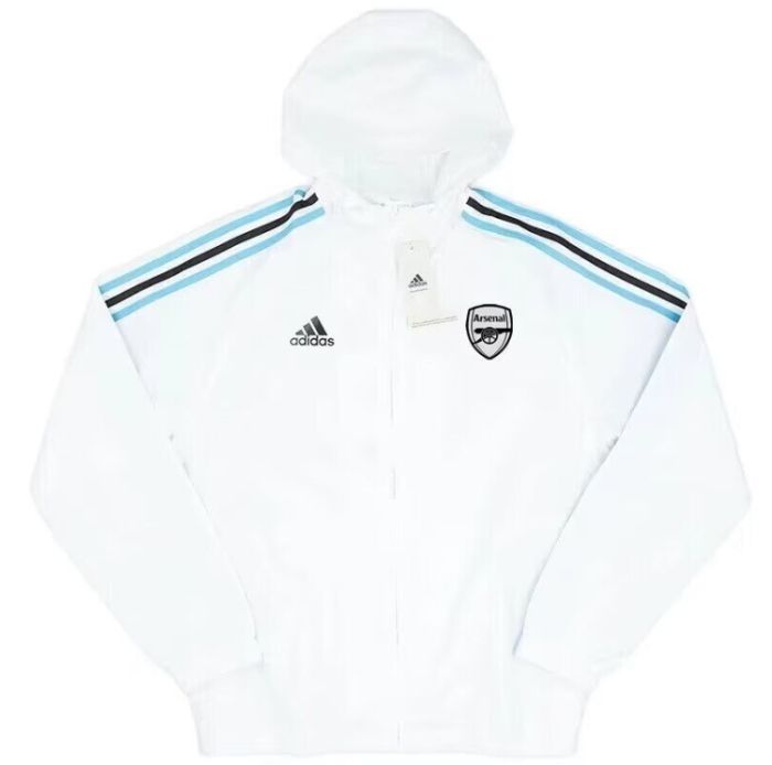 Arsenal 24/25 Wind Coat - White