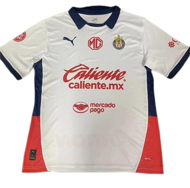 Chivas Guadalajara 24/25 Away White Soccer Jersey