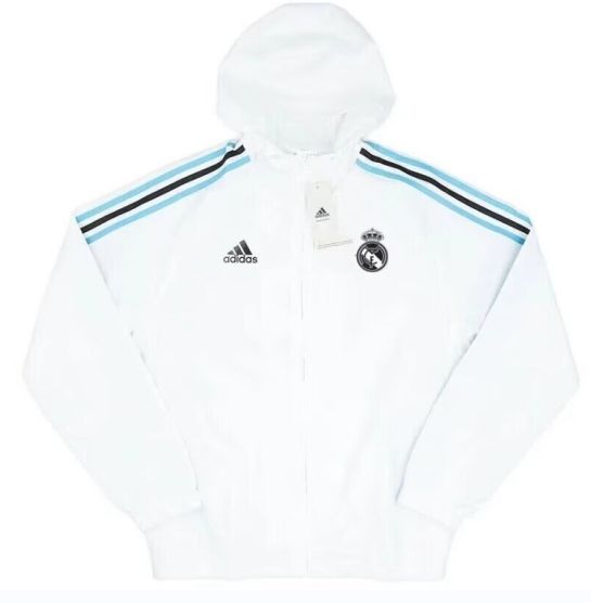 Real Madrid 24/25 Wind Coat - White