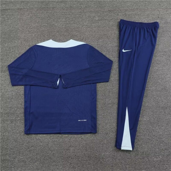 France 24/25 Tracksuit - Navy Blue