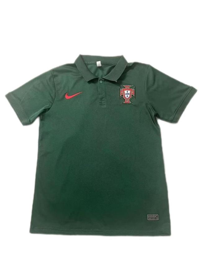 Portugal 24/25 Green Polo Shirts