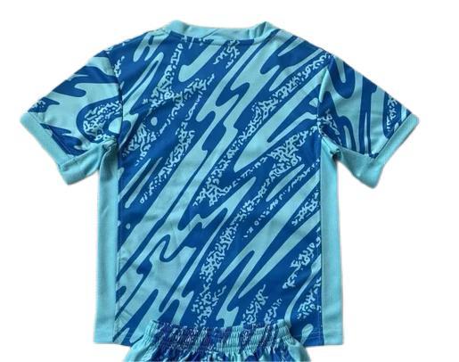 Netherlands 2024 GK Blue Soccer Jersey