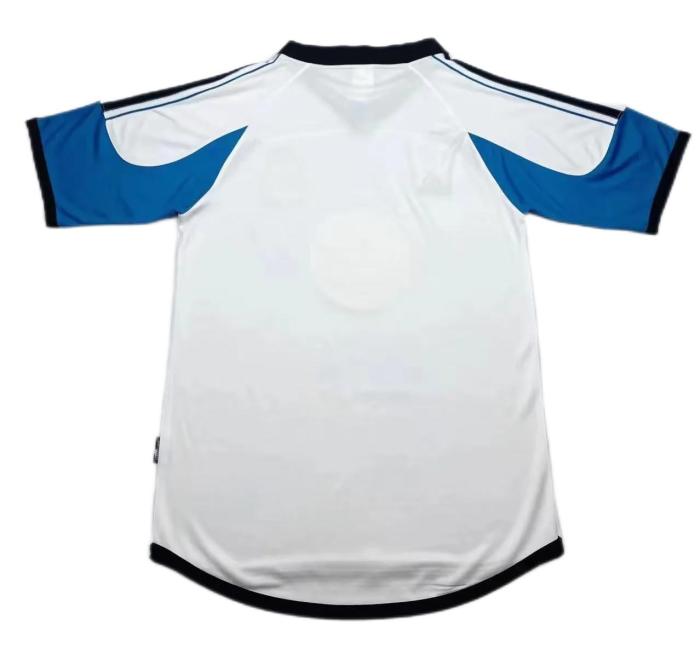 Newcastle 99/00 Away White Soccer Jersey