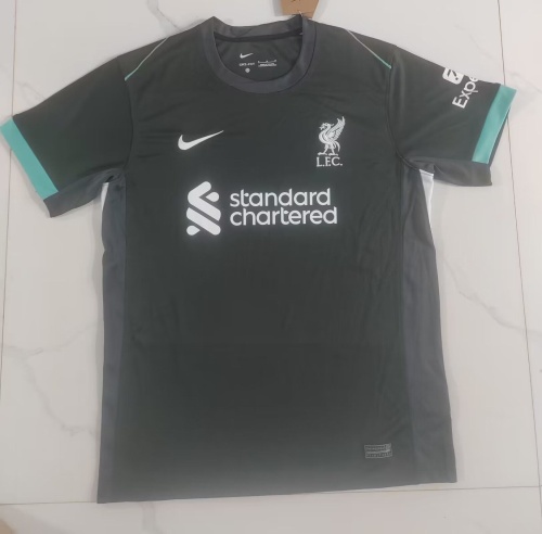 Liverpool 24/25 Away Black Leaked Soccer Jersey