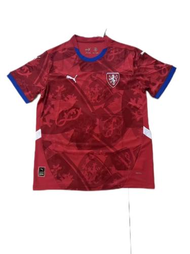 Czech 2024 Euro Home Soccer Jersey