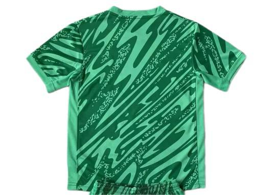 England 2024 Euro GK Green Soccer Jersey