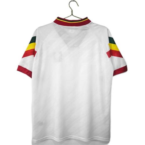 Portugal 92/94 Away White Soccer Jersey