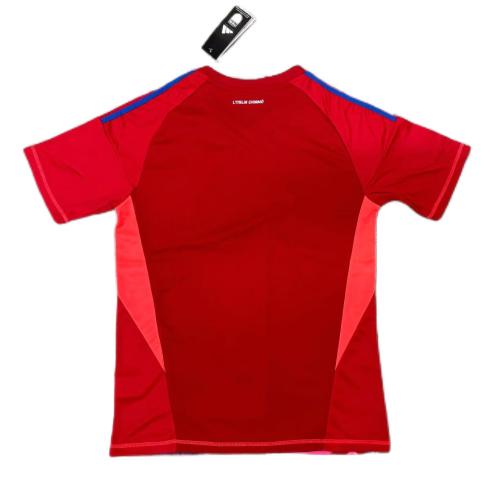 Italy 2024 GK Red Soccer Jersey