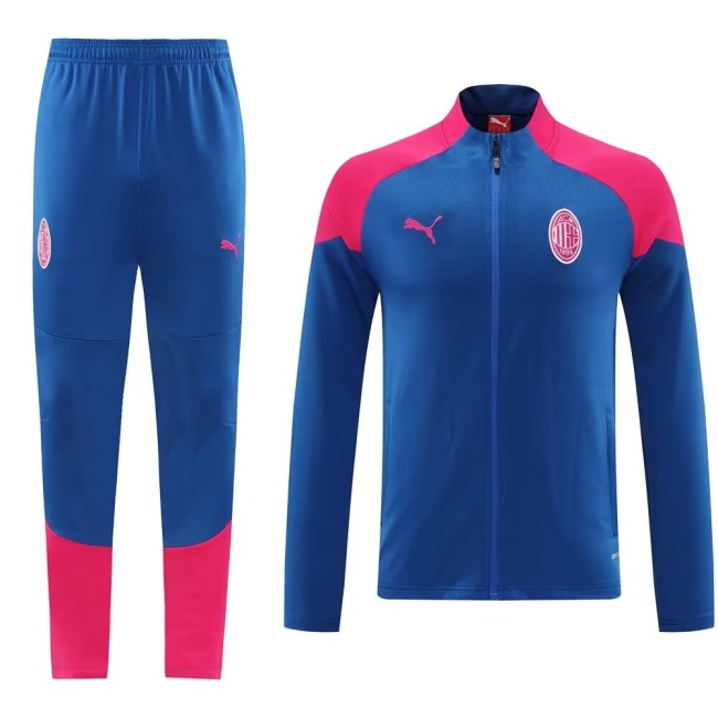 AC Milan 24/25 Tracksuit - Pink/Blue