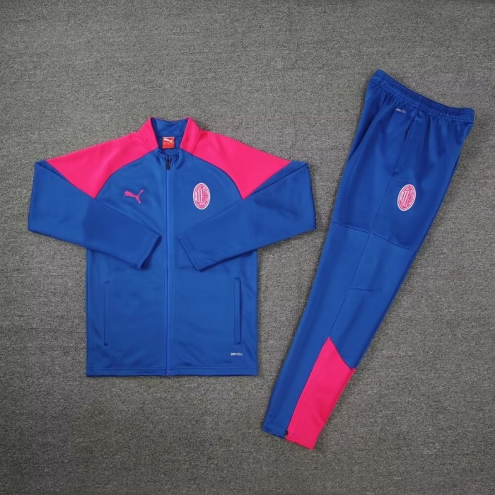 AC Milan 24/25 Tracksuit - Pink/Blue