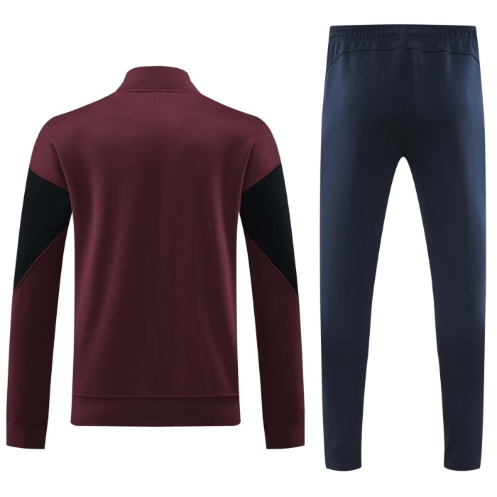 Barcelona 24/25 Tracksuit - Dark Red