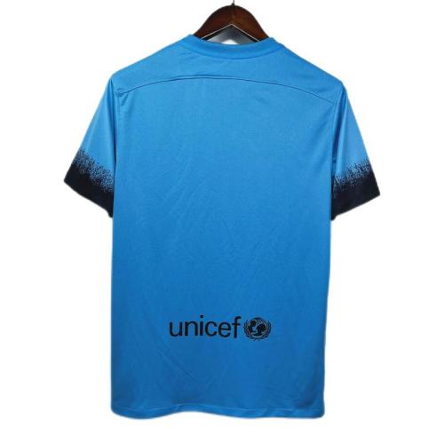 Barcelona 15/16 Third Blue Soccer Jersey
