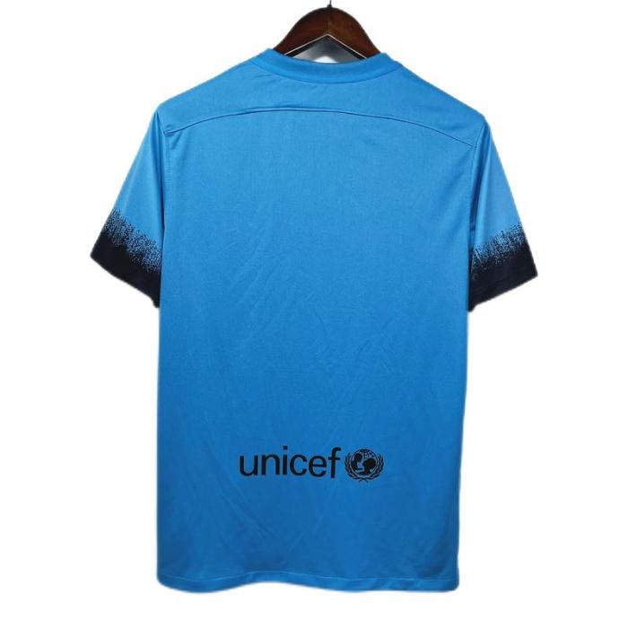 Barcelona 15/16 Third Blue Soccer Jersey