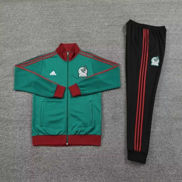 Mexico 24/25 Tracksuit - Green/Red