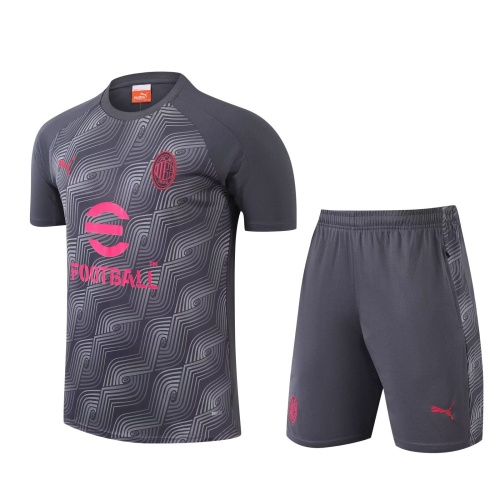 AC Milan 24/25 Grey Training Kit Jerseys