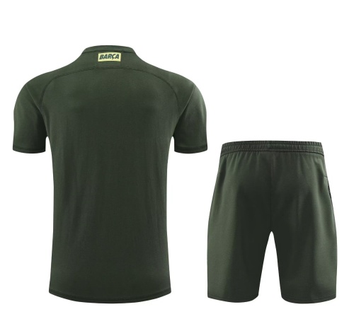 Barcelona 24/25 Dark Green Training Kit Jerseys