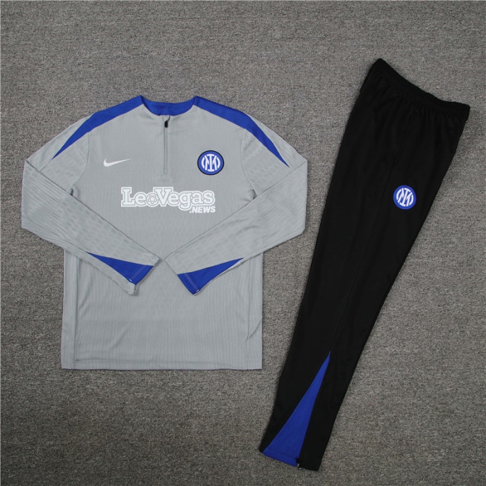  Inter Milan 24/25 Tracksuit - Grey/Blue