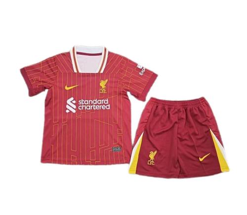 Kids-Liverpool 24/25 Home Soccer Jersey