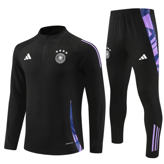 Germany 24/25 Tracksuit - Black/Purple