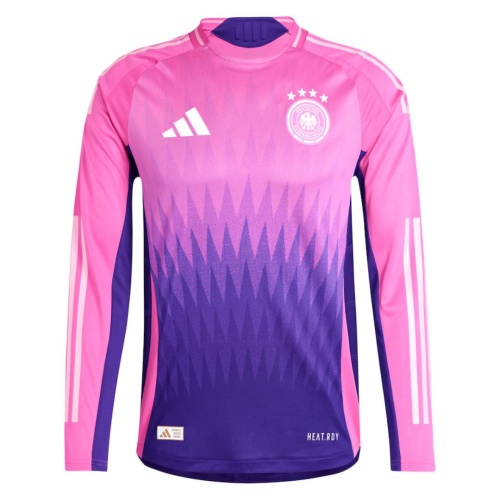 Germany 2024 Euro Away Pink/Purple Long Jersey