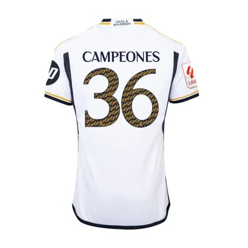 Real Madrid 23/24 Home CAMPEONES 36 Jersey(Player)
