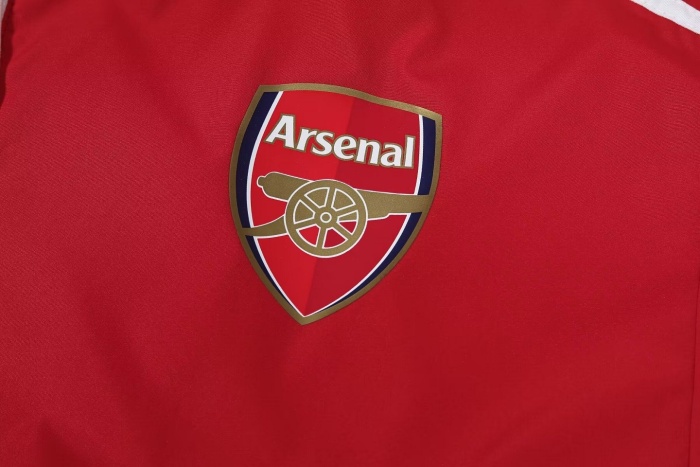 Arsenal 24/25 Wind Coat - Red/White