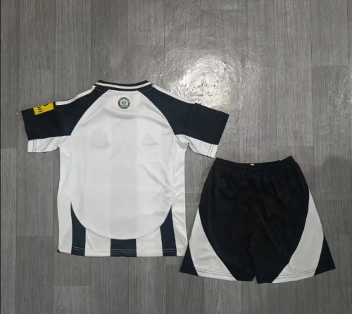 Kids-Newcastle 24/25 Home Leaked Soccer Jersey