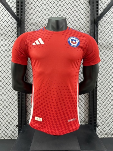 Chile 2024 Home Soccer Jersey(Player)