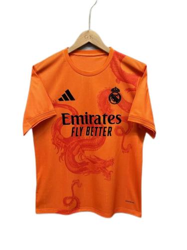 Real Madrid 24/25 Special Orange Dragon Jersey