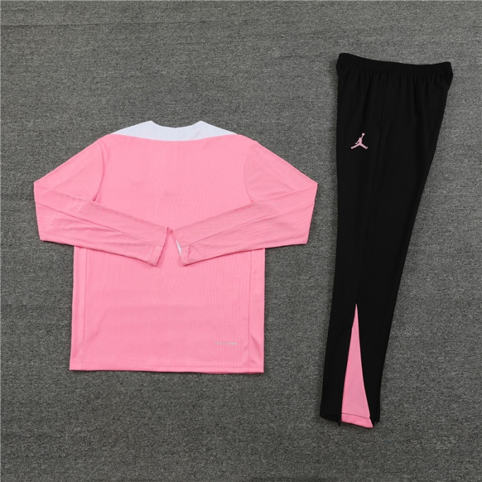 Paris St Germain 24/25 Tracksuit - Pink/White