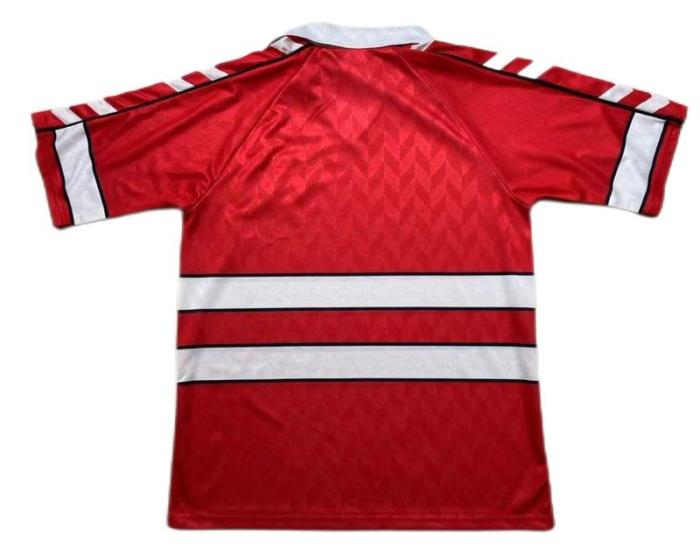 Denmark 1988 Home Soccer Jersey