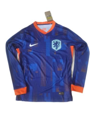 Netherlands 2024 Euro Away Long Jersey(Player)