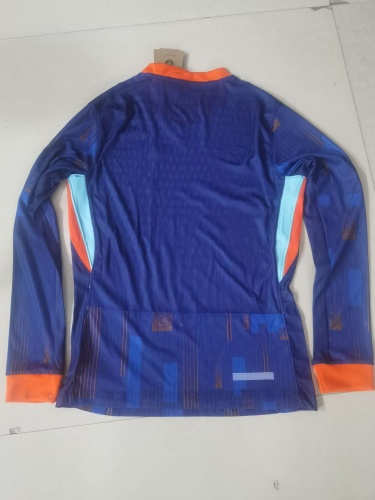 Netherlands 2024 Euro Away Long Jersey(Player)