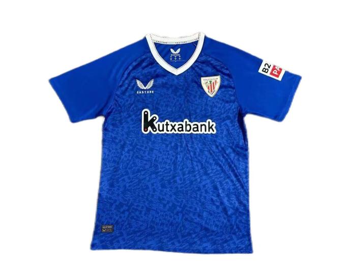 Athletic Bilbao 24/25 Away Blue Soccer Jersey