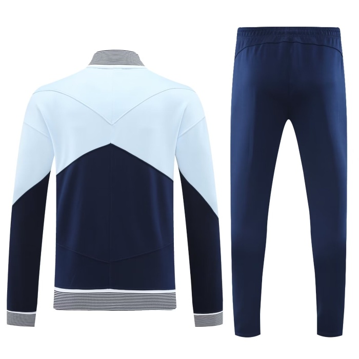 Tottenham 24/25 Tracksuit - Navy Blue/Light Blue